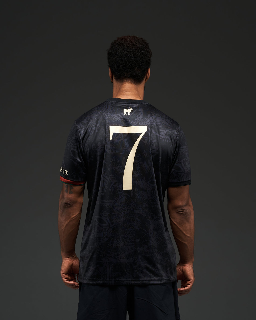 Cristiano Ronaldo Commemorative Jersey, Black and Red