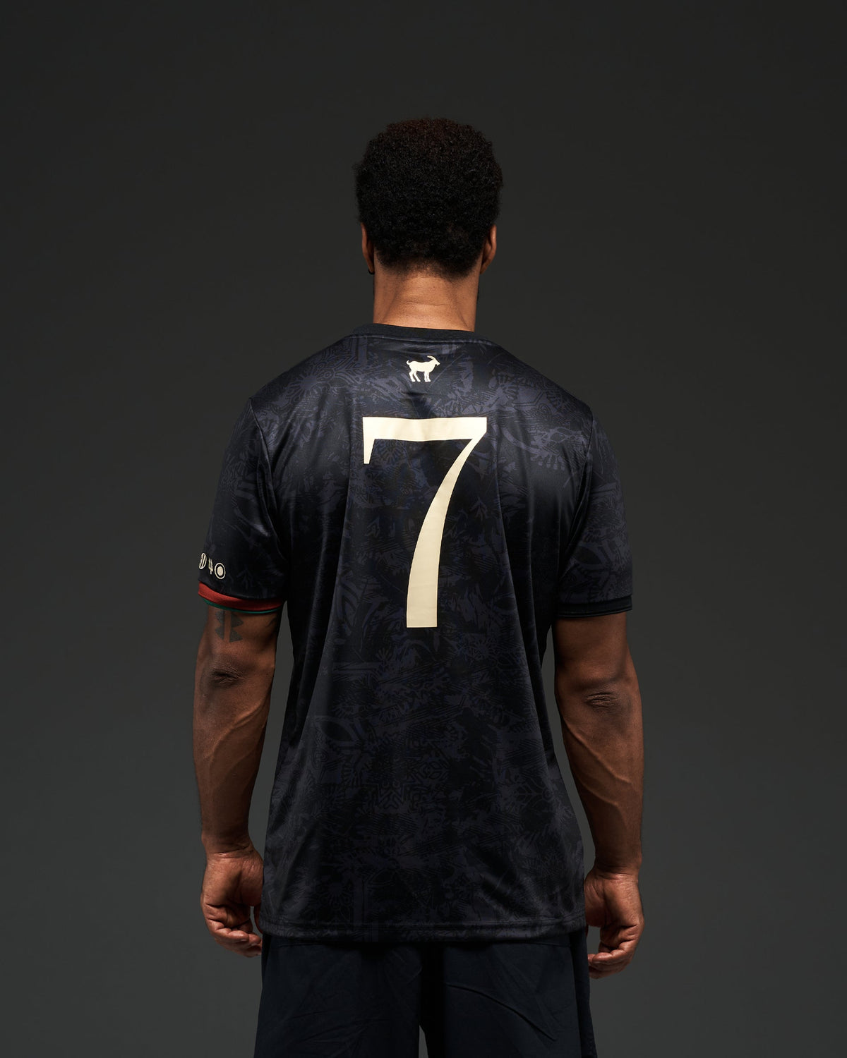 Cristiano Ronaldo Commemorative Jersey, Black and Red