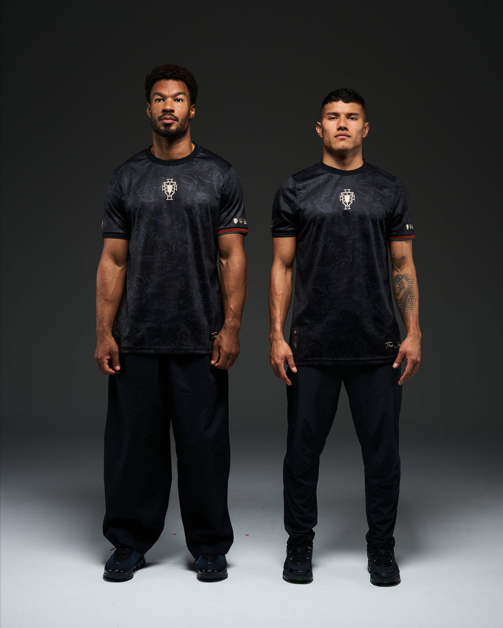 Cristiano Ronaldo Commemorative Jersey, Black and Red