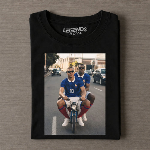 Ousmane Dembélé & Kylian Mbappé France Tee