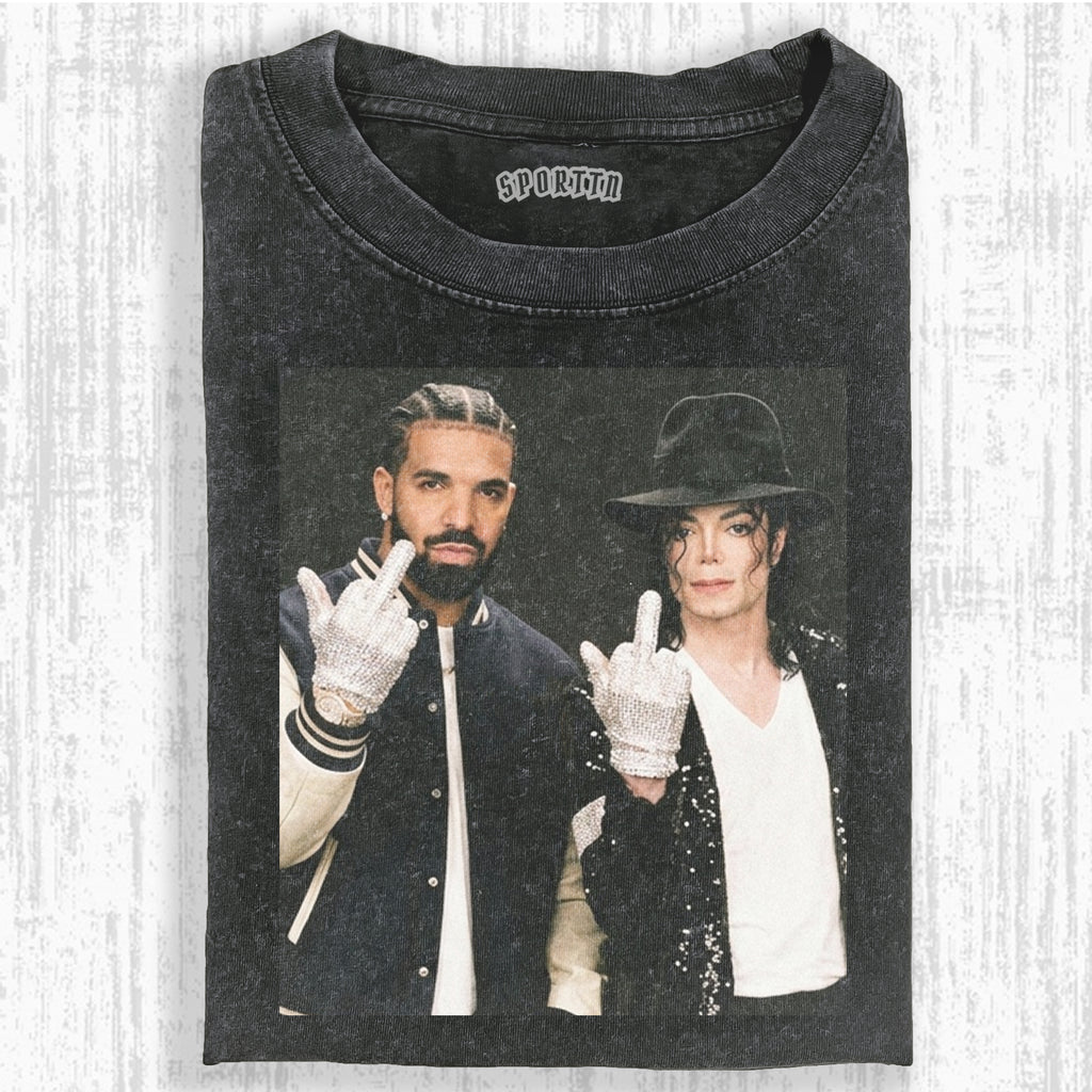 DRAKE & MJ TEE