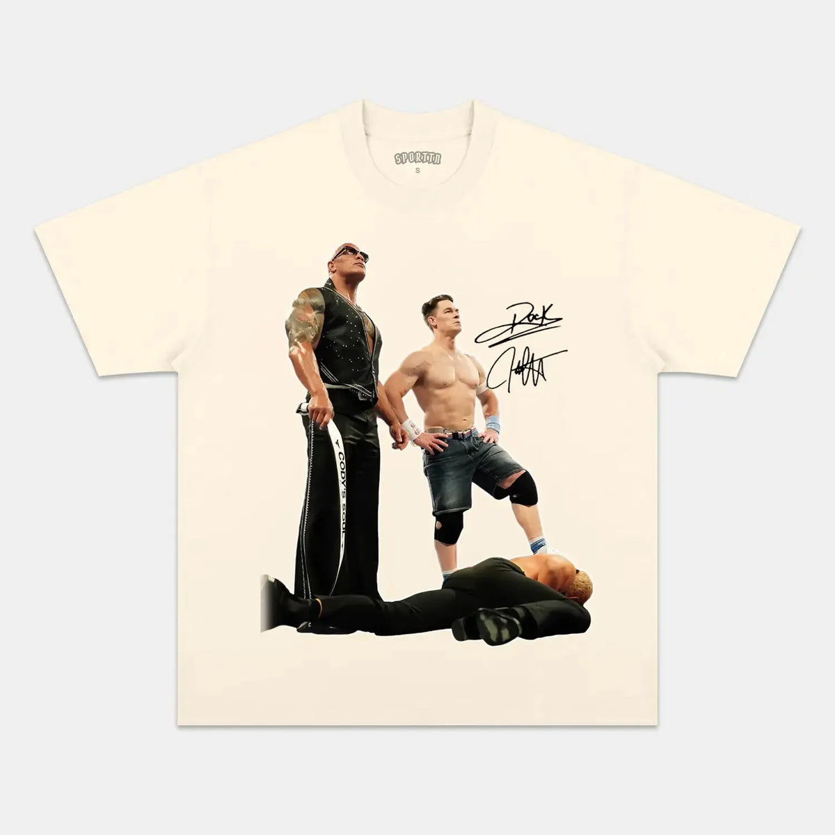 DWAYNE JOHNSON & JOHN CENA 3.5 TEE