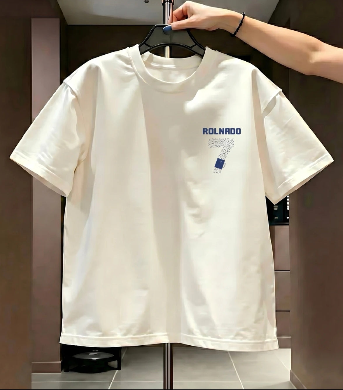 2026 New CR7 100% Cotton Breathable T-Shirt
