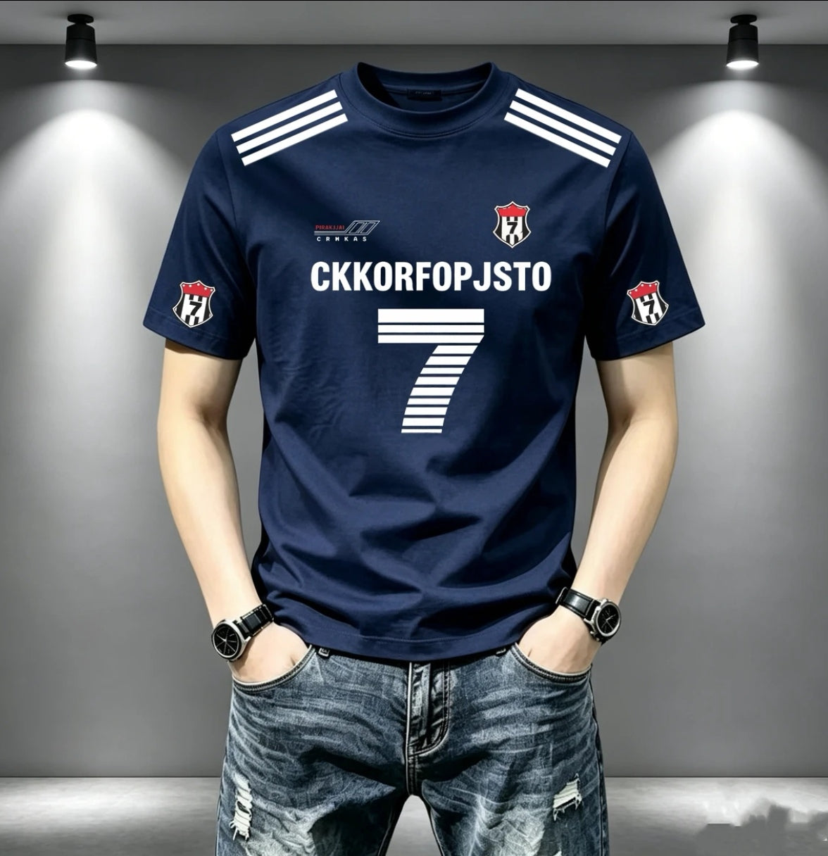 New World Cup Unisex Fashionable Round-Neck Short-Sleeve T-Shirt—Versatile and Easy to Pair