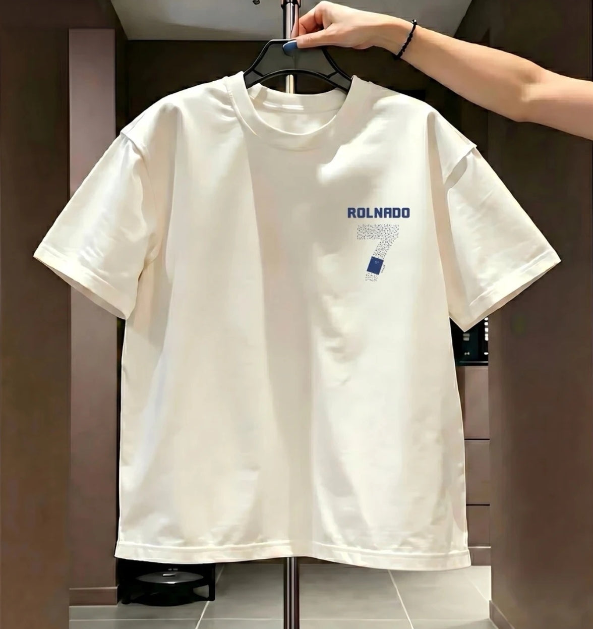 2026 New CR7 100% Cotton Breathable T-Shirt