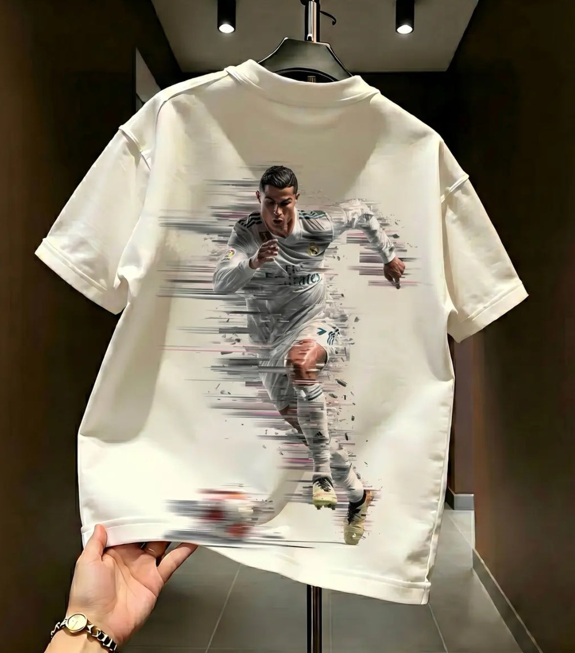 Summer 2026 New Arrivals: Cristiano Ronaldo 100% Cotton Breathable Fashion T-Shirt