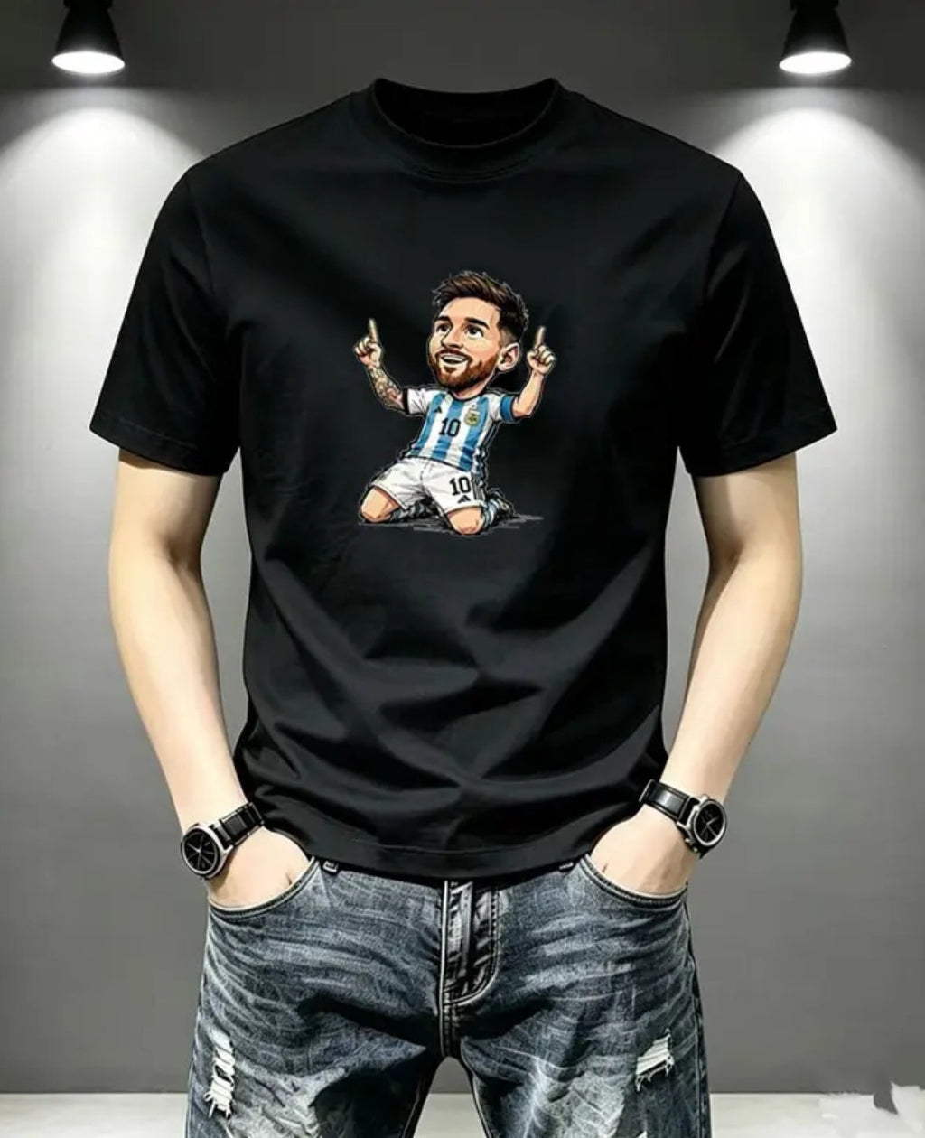 New for Summer 2026: Messi 100% Cotton Breathable Fashion T-Shirt
