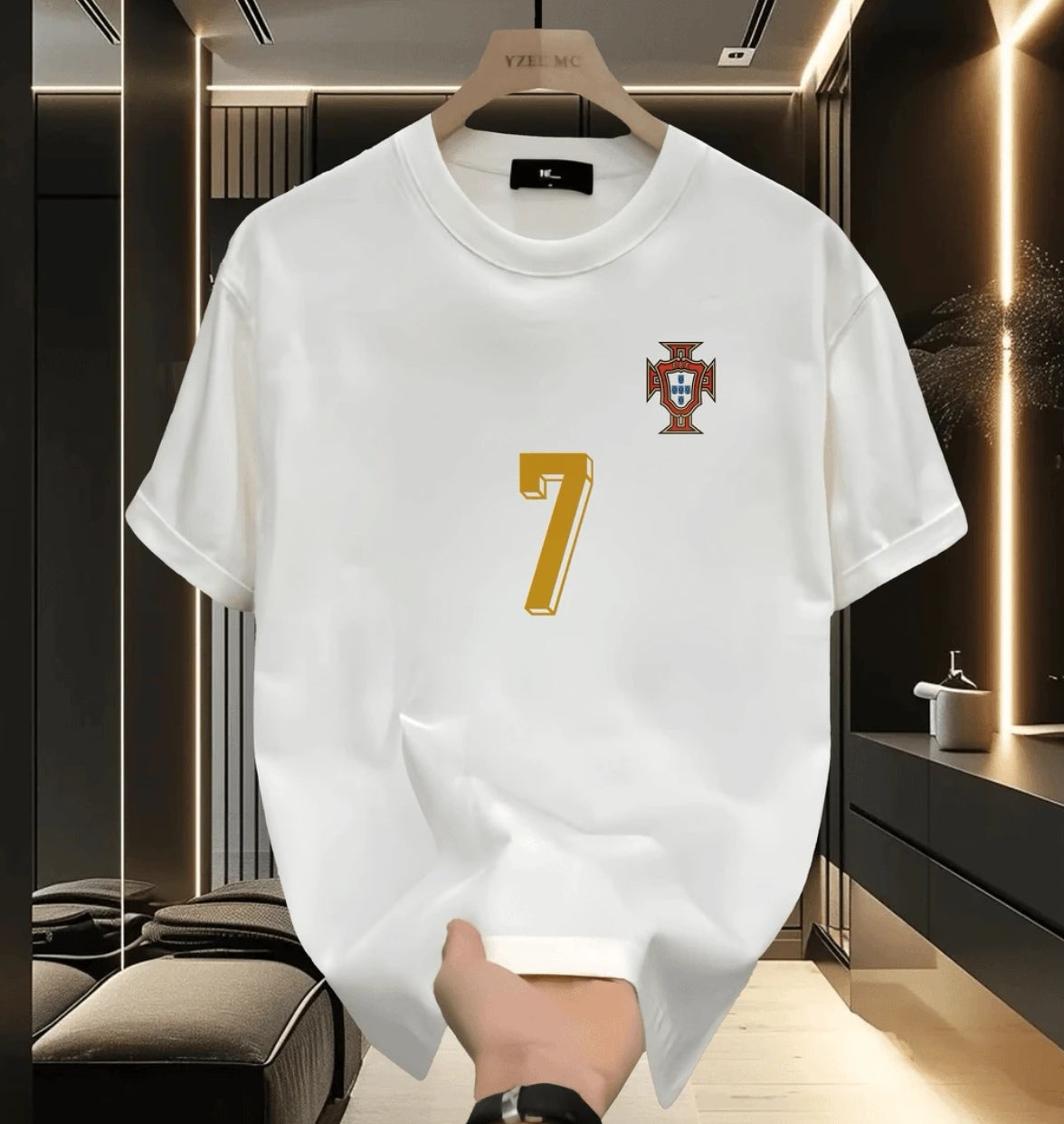 Summer 2026 New Arrivals: Cristiano Ronaldo 100% Cotton Breathable Fashion T-Shirt
