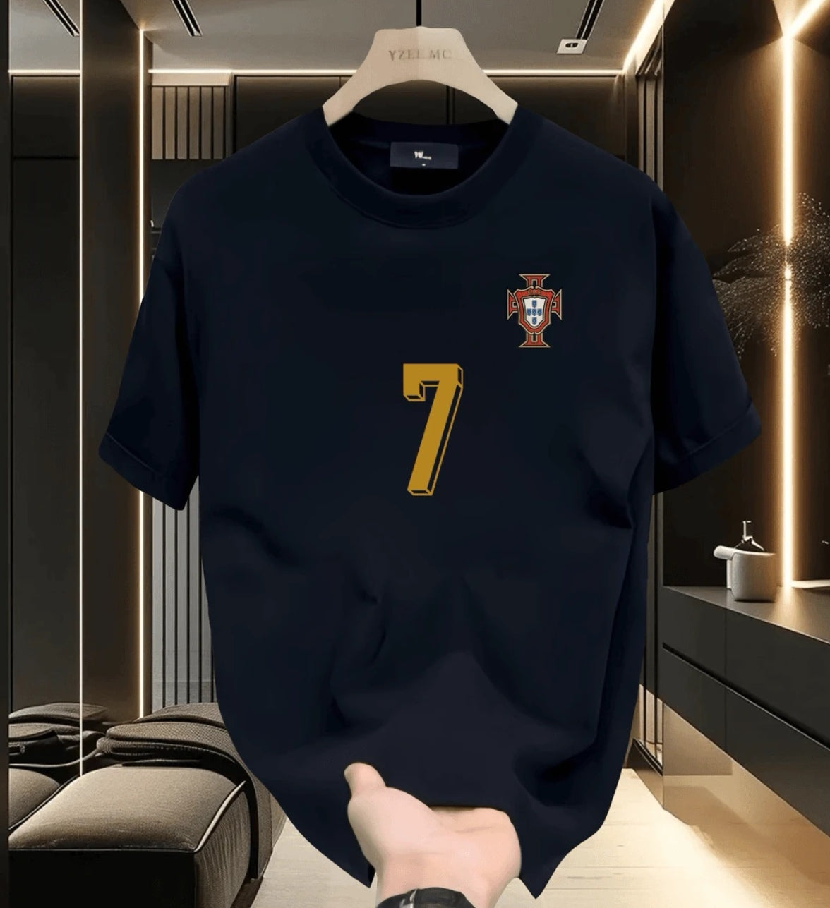 Summer 2026 New Arrivals: Cristiano Ronaldo 100% Cotton Breathable Fashion T-Shirt