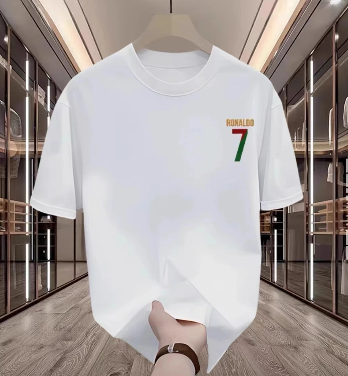 2026 New CR7 100% Cotton Breathable T-Shirt
