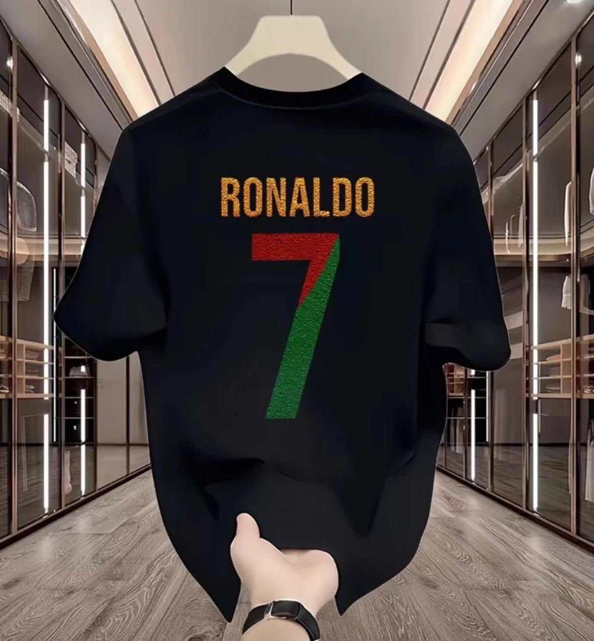 2026 New CR7 100% Cotton Breathable T-Shirt