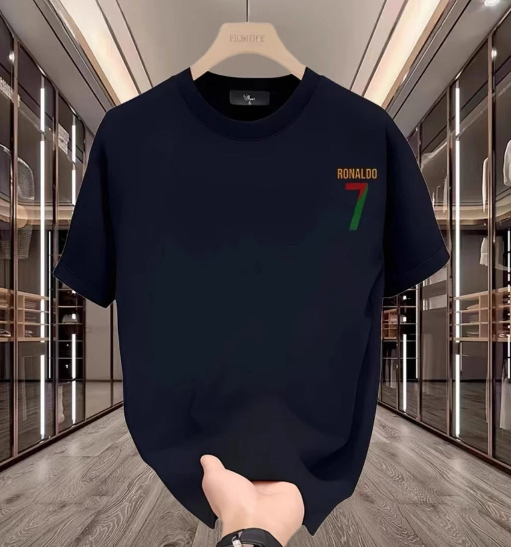 2026 New CR7 100% Cotton Breathable T-Shirt