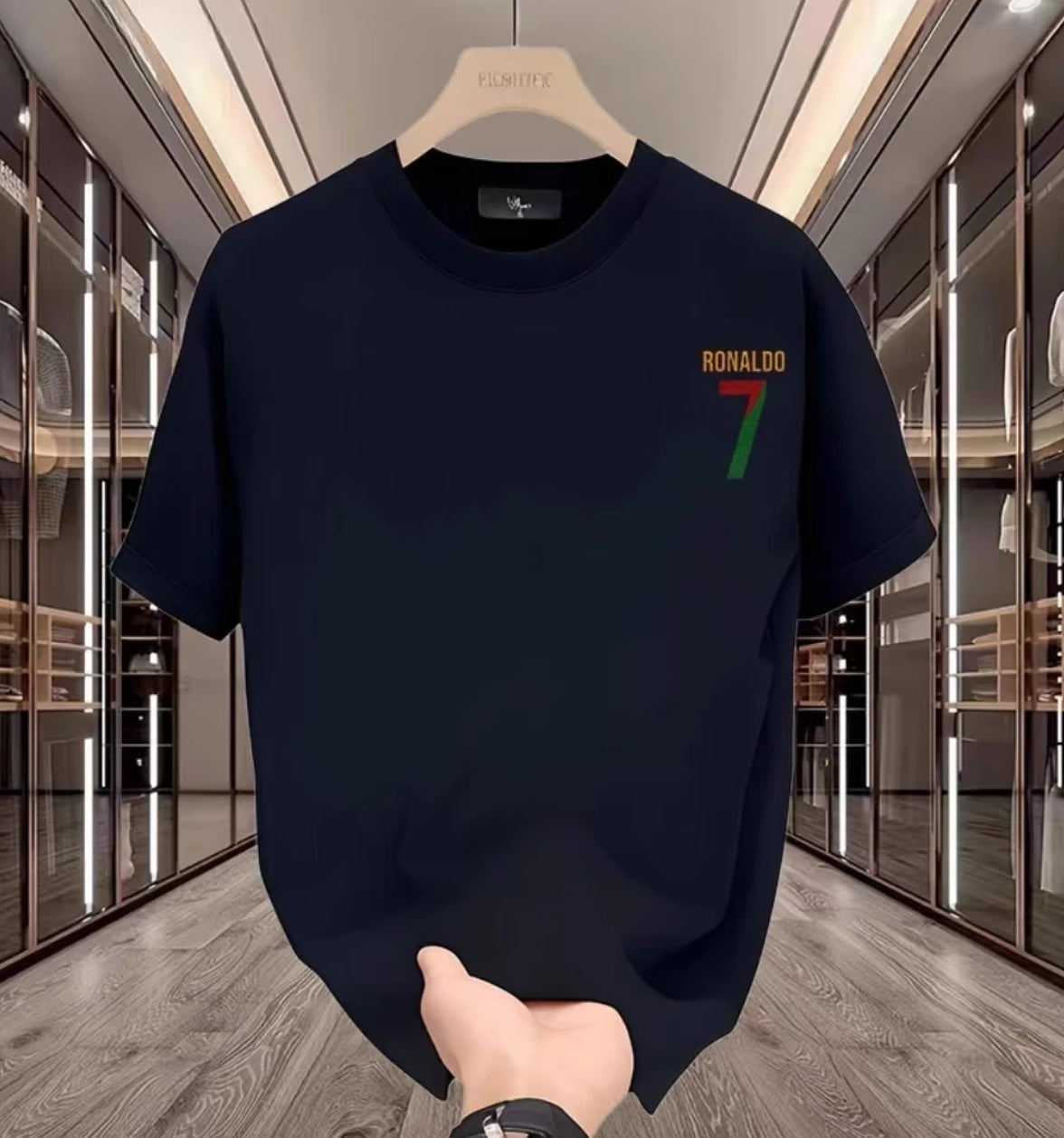 2026 New CR7 100% Cotton Breathable T-Shirt