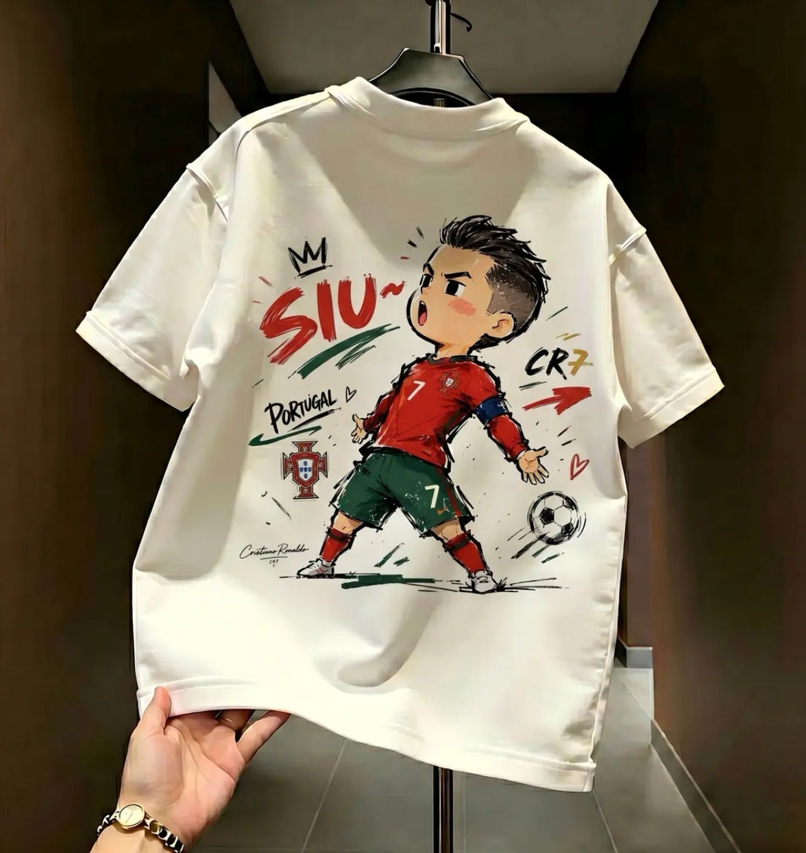 2026 World Cup Men's and Women's Commemorative 100% Cotton 3D T-Shirts