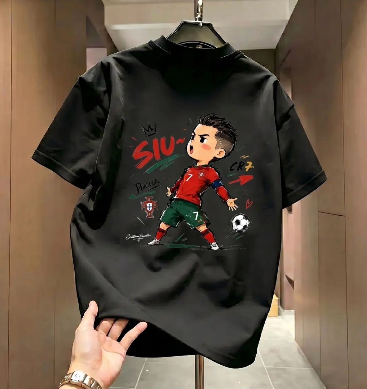 2026 World Cup Men's and Women's Commemorative 100% Cotton 3D T-Shirts
