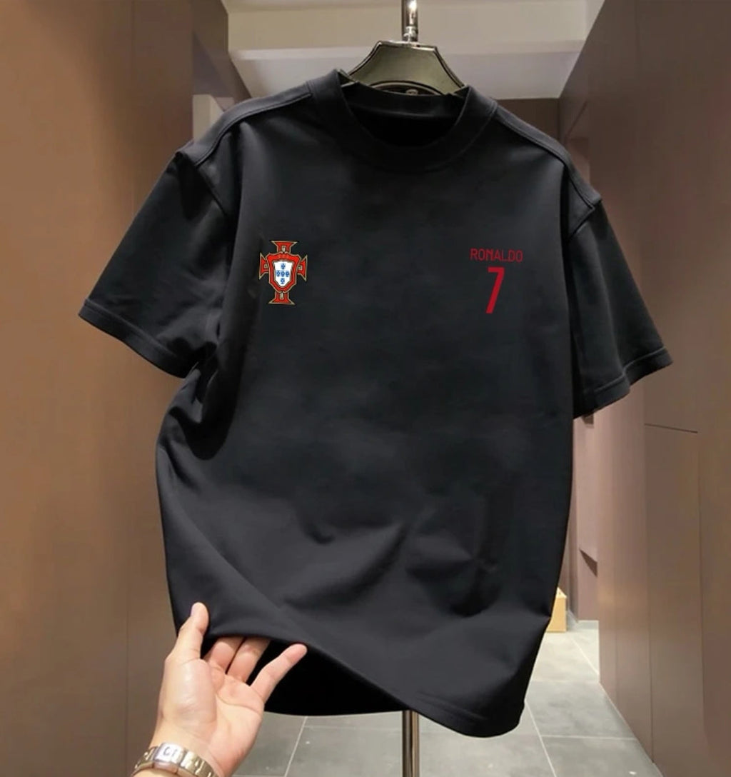 2026 New CR7 100% Cotton Breathable T-Shirt