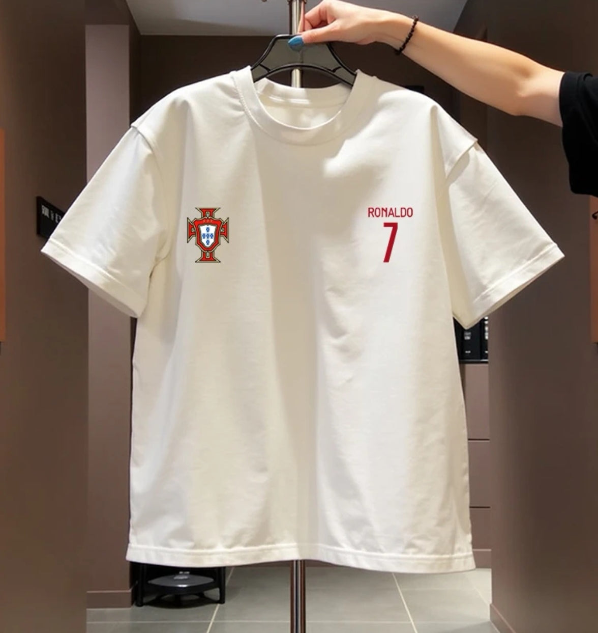 2026 New CR7 100% Cotton Breathable T-Shirt