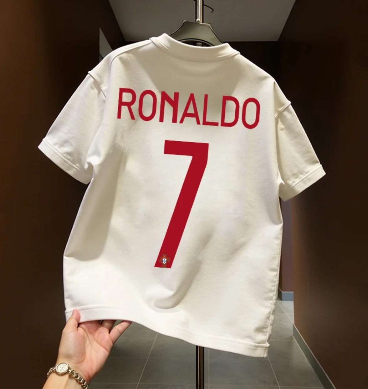 2026 New CR7 100% Cotton Breathable T-Shirt