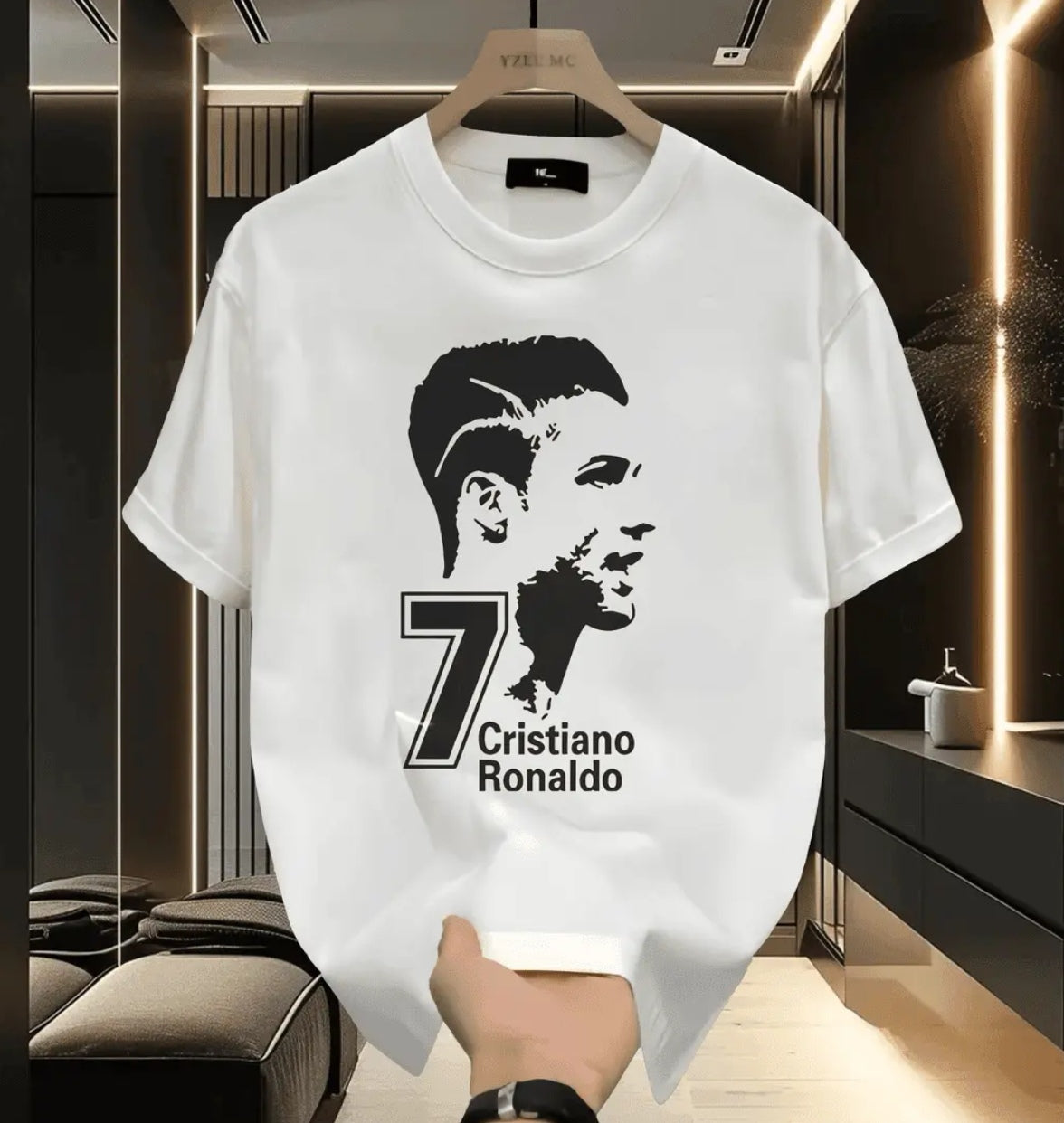 2026 New CR7 100% Cotton Breathable T-Shirt