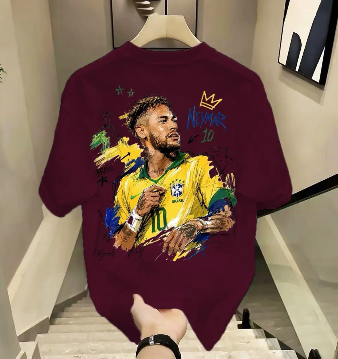 2026 World Cup Men's and Women's Commemorative 100% Cotton 3D T-Shirts