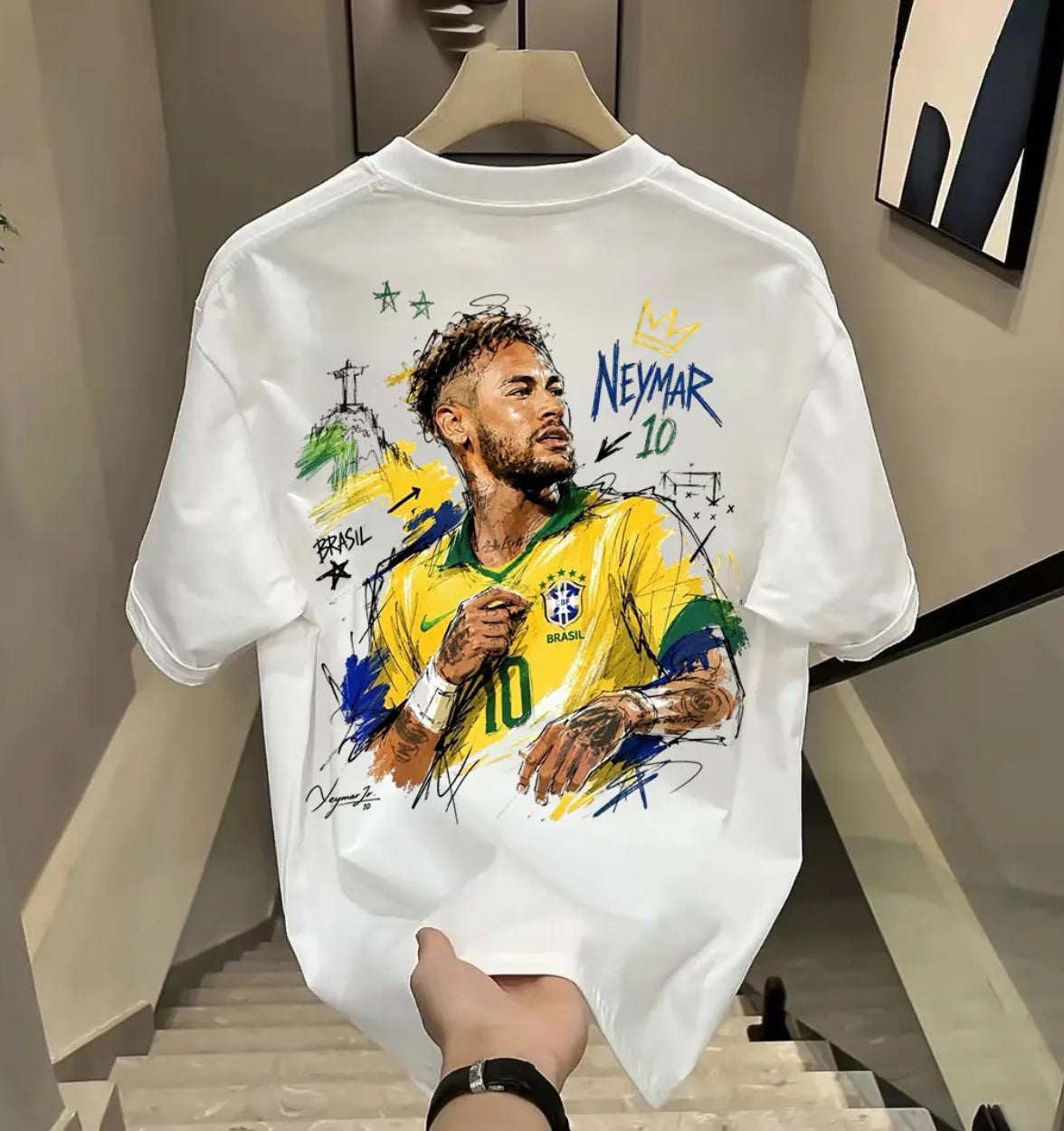 2026 World Cup Men's and Women's Commemorative 100% Cotton 3D T-Shirts