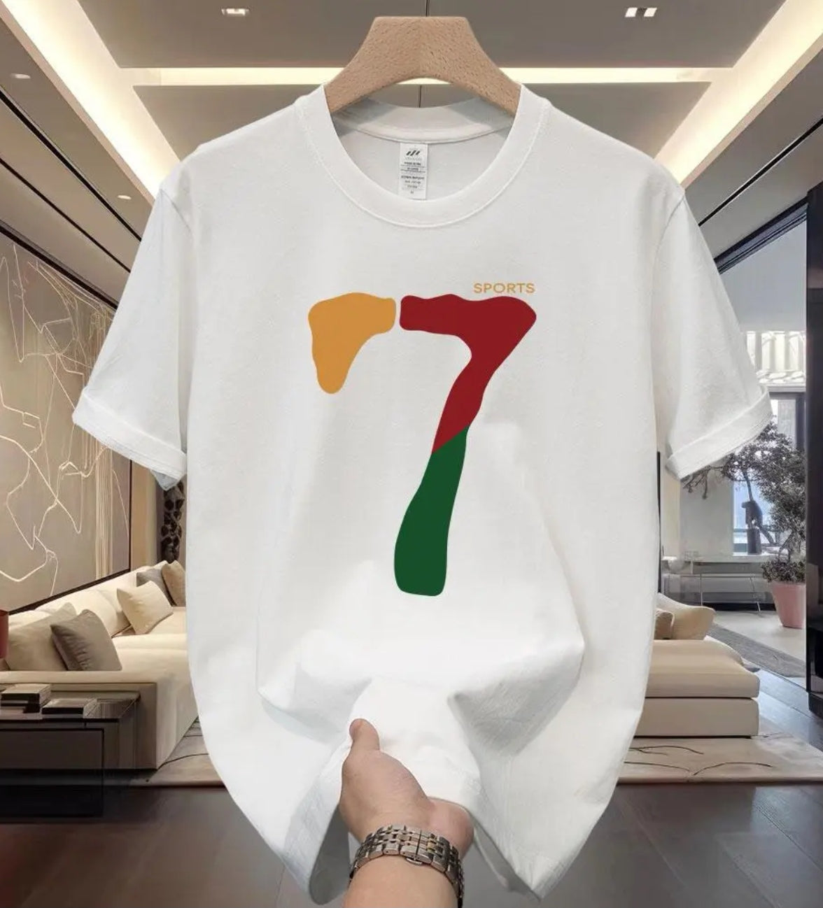 2026 New CR7 100% Cotton Breathable T-Shirt