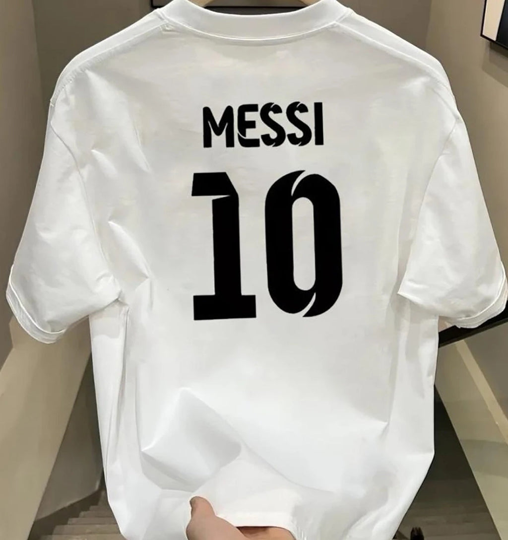 2026 New Arrival: 100% Cotton Unisex Messi Commemorative Edition T-Shirt