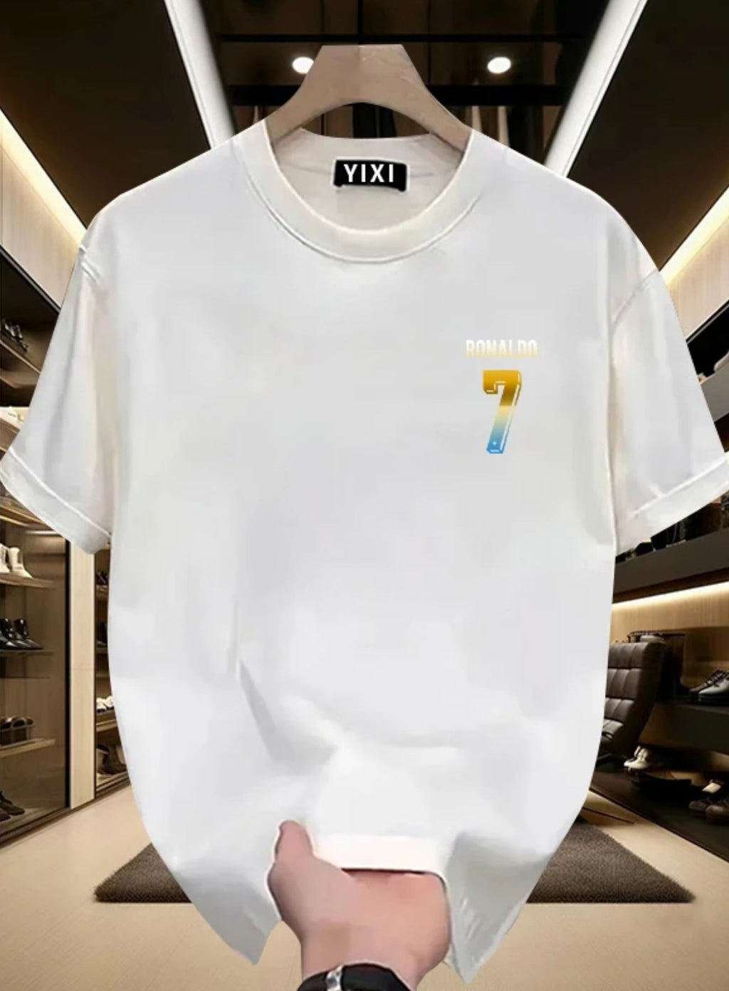 2026 Summer New Arrivals: Cristiano Ronaldo 100% Cotton Breathable T-Shirt