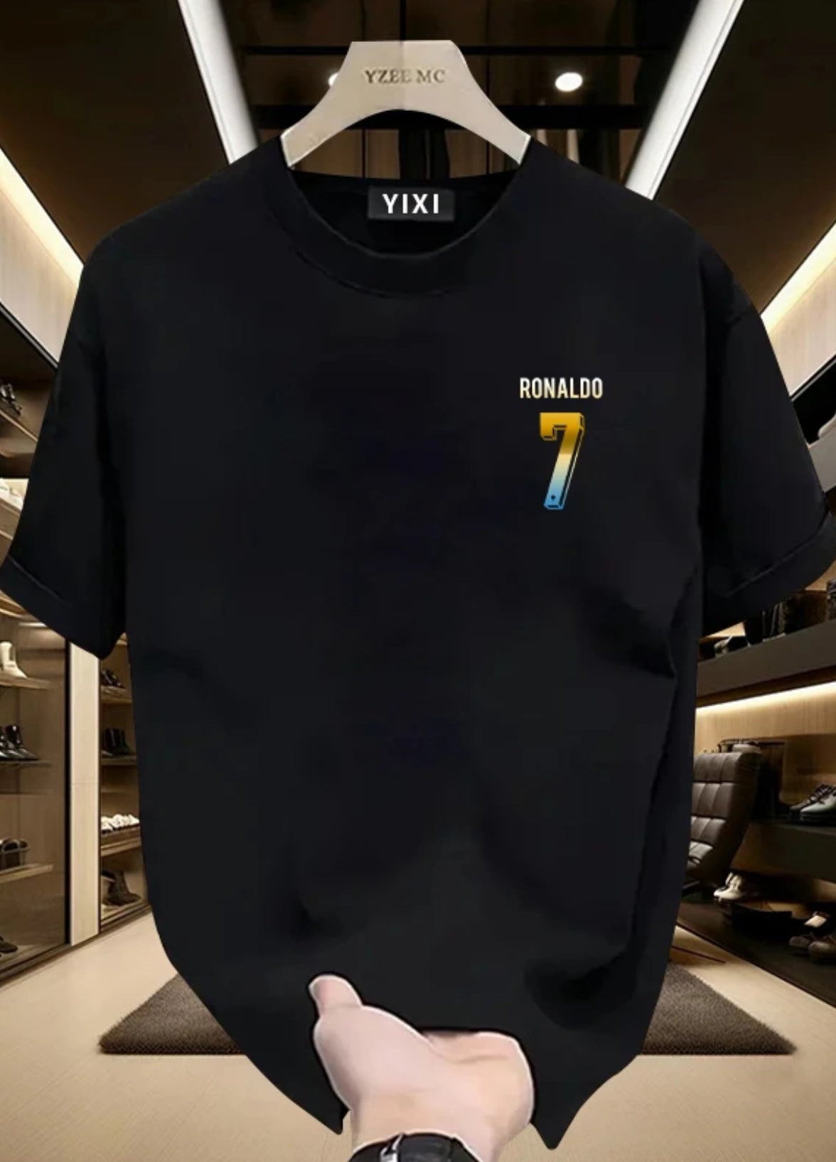 2026 Summer New Arrivals: Cristiano Ronaldo 100% Cotton Breathable T-Shirt