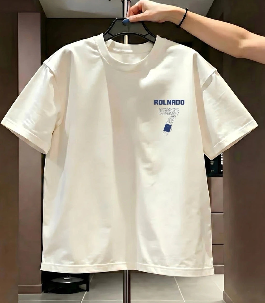 2026 Summer New Arrivals: Cristiano Ronaldo 100% Cotton Breathable T-Shirt