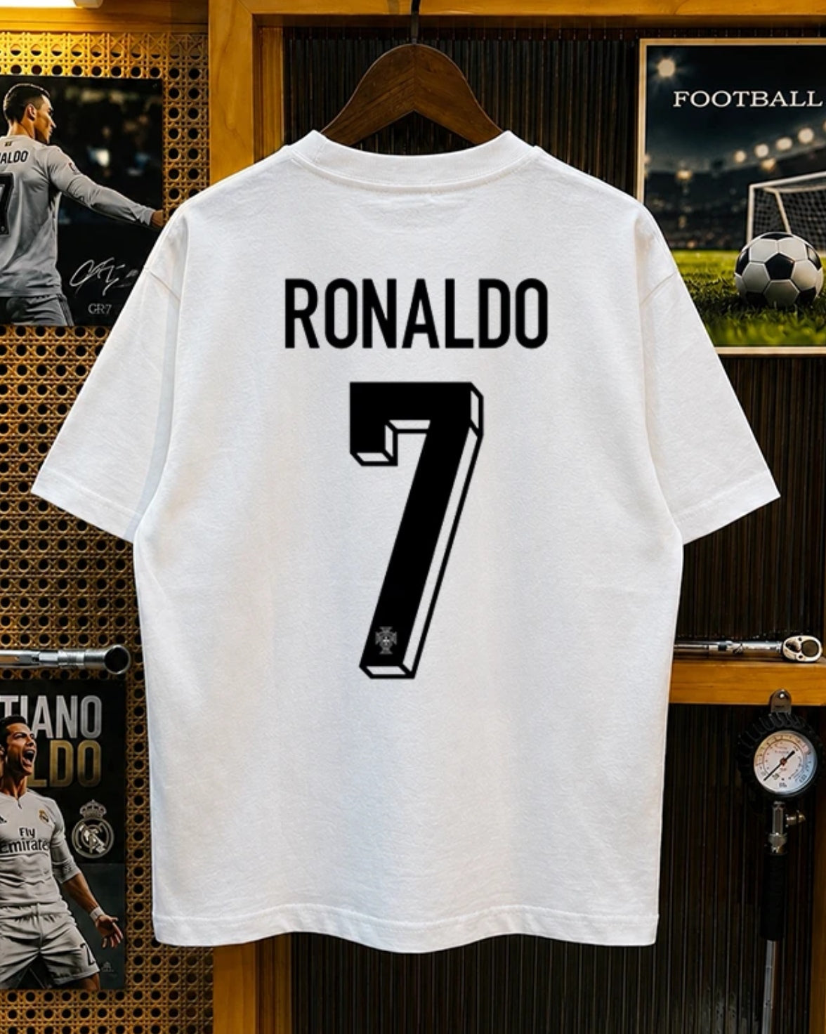 2026 Summer New Arrivals: Cristiano Ronaldo 100% Cotton Breathable T-Shirt