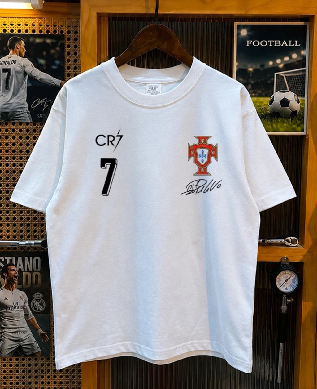 2026 Summer New Arrivals: Cristiano Ronaldo 100% Cotton Breathable T-Shirt