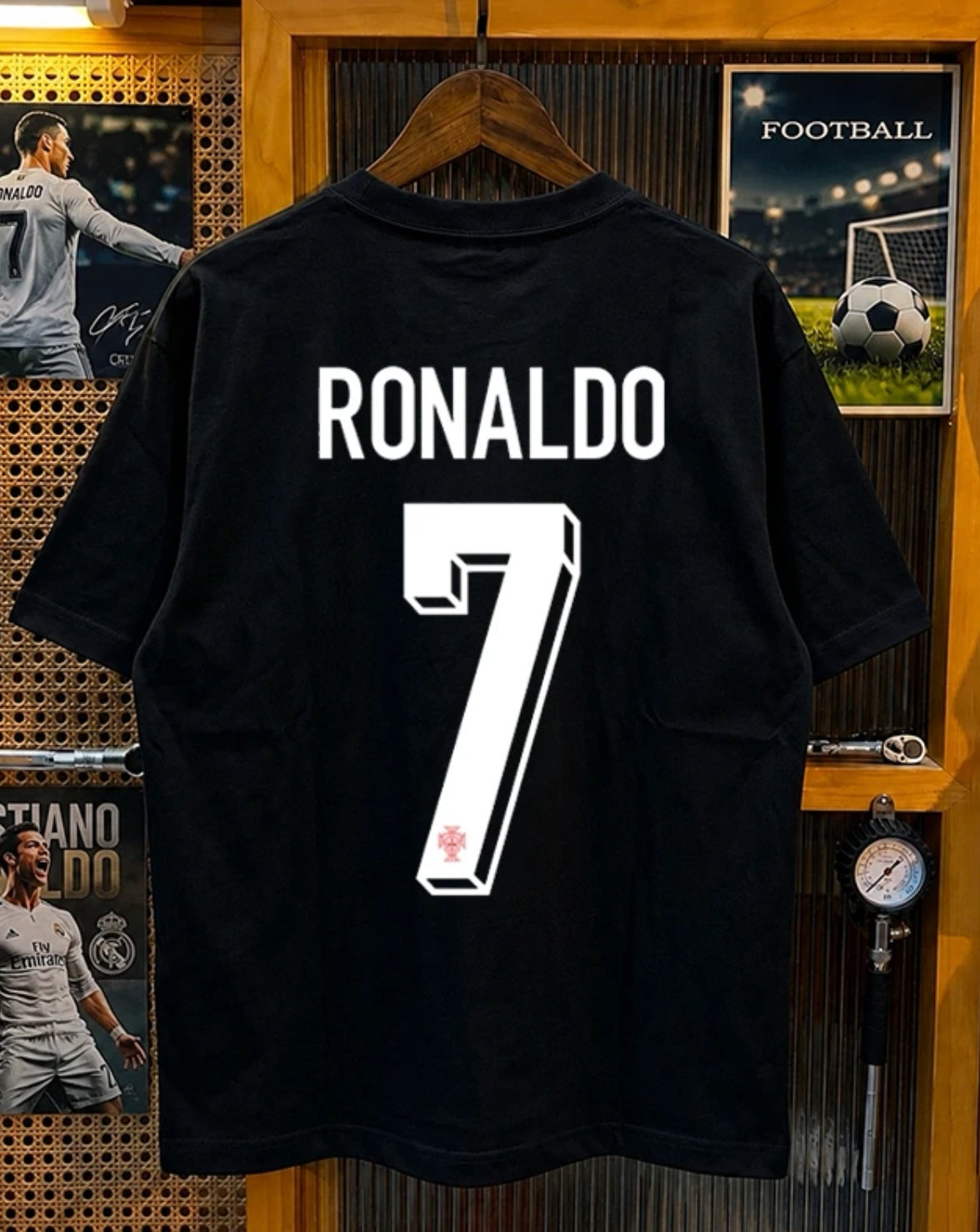 2026 Summer New Arrivals: Cristiano Ronaldo 100% Cotton Breathable T-Shirt
