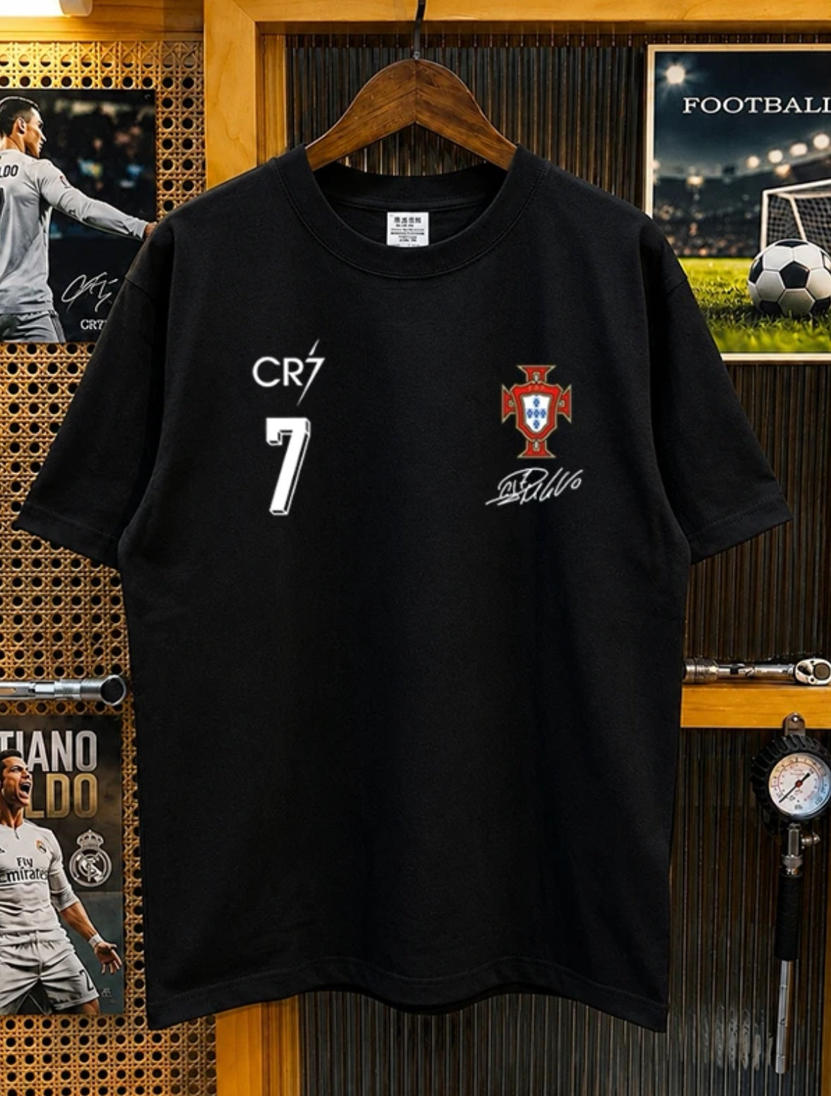 2026 Summer New Arrivals: Cristiano Ronaldo 100% Cotton Breathable T-Shirt