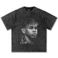 2026 New Yamal Retro 100% Cotton Loose-Fit Round-Neck Breathable Printed T-Shirt