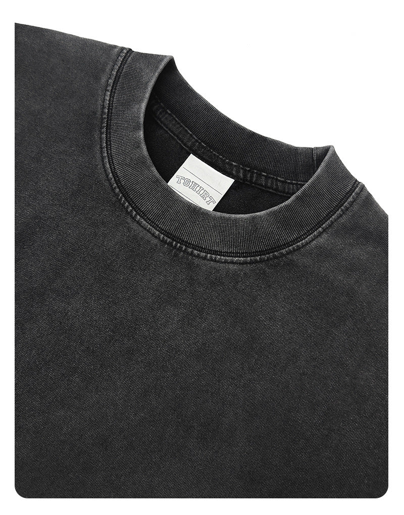2026 New Yamal Printed High-Street Washed Heavyweight 100% Cotton T-Shirts, Sweatshirts, and Hoodies