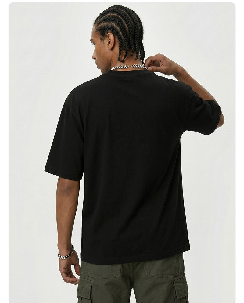 2026 New Yamal Printed High-Street Washed Heavyweight 100% Cotton T-Shirts, Sweatshirts, and Hoodies