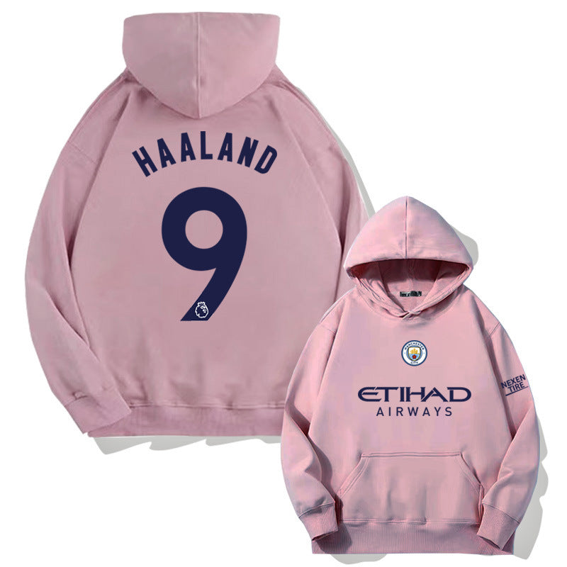 Manchester City Haaland No. 9 Hoodie