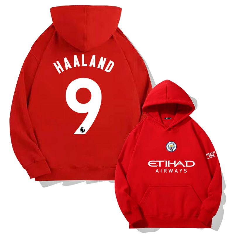 Manchester City Haaland No. 9 Hoodie