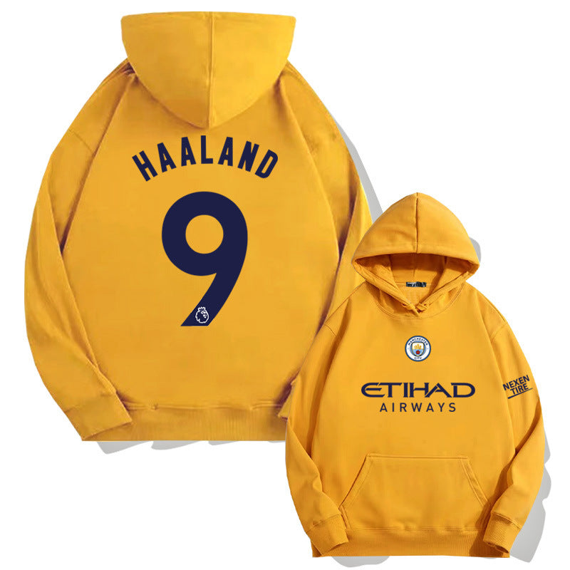 Manchester City Haaland No. 9 Hoodie