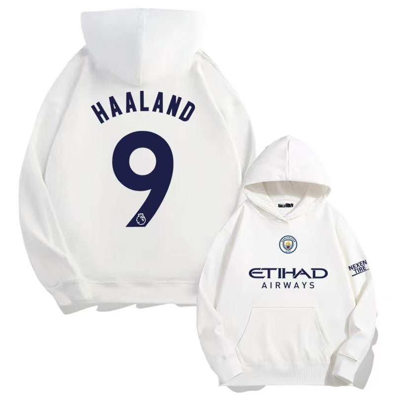 Manchester City Haaland No. 9 Hoodie