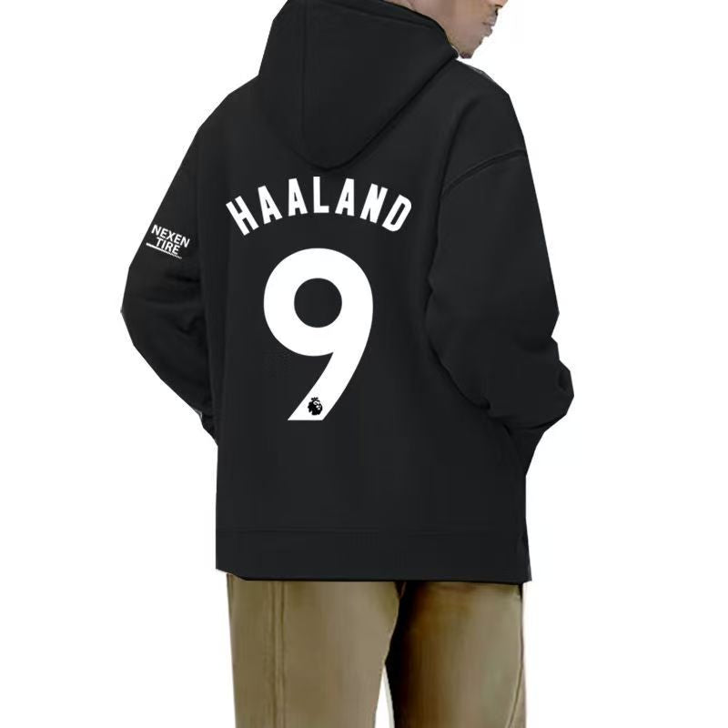 Manchester City Haaland No. 9 Hoodie