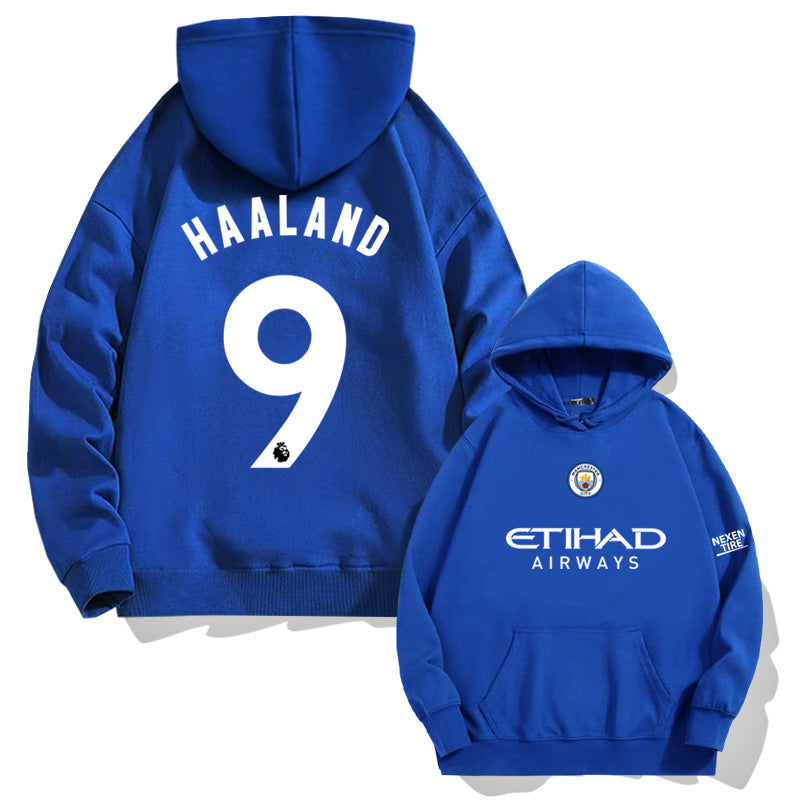 Manchester City Haaland No. 9 Hoodie