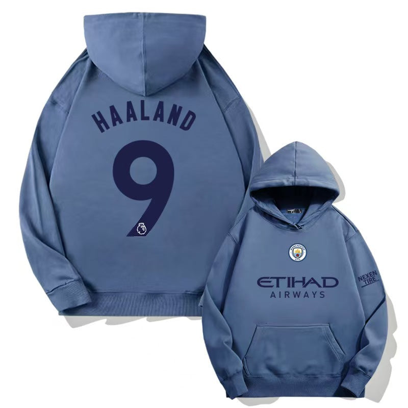 Manchester City Haaland No. 9 Hoodie