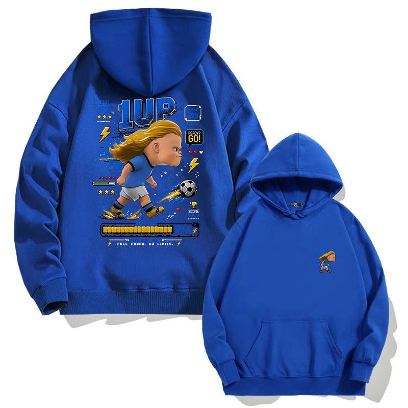 Haaland Chibi-Style 1UP Hoodie