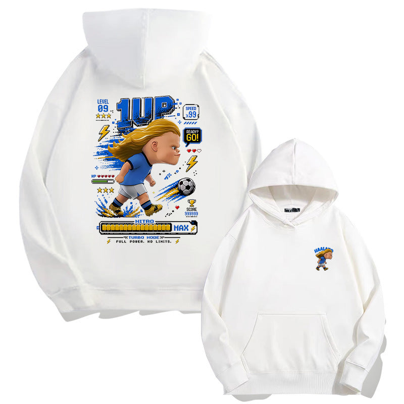 Haaland Chibi-Style 1UP Hoodie