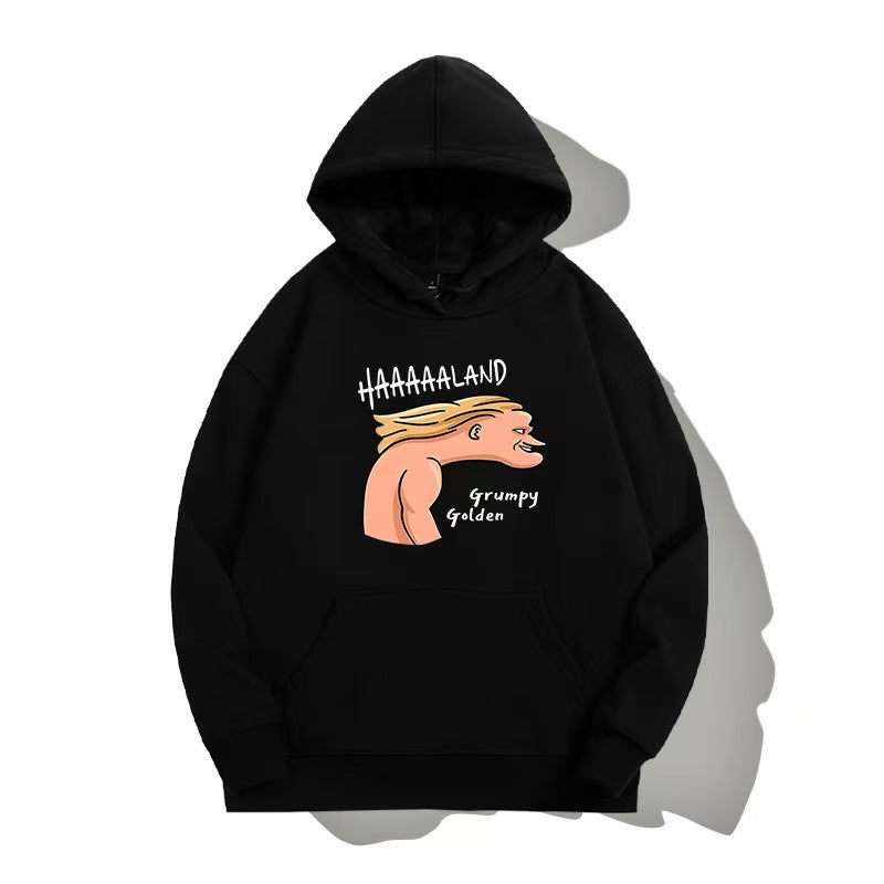 Haaland Chibi Emoji Hoodie