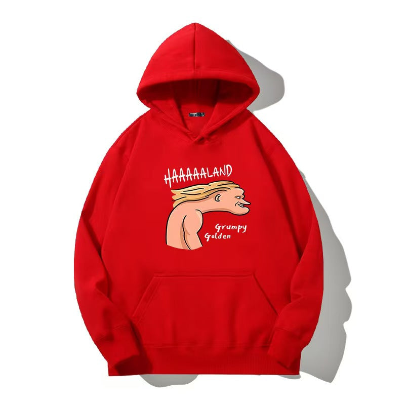 Haaland Chibi Emoji Hoodie