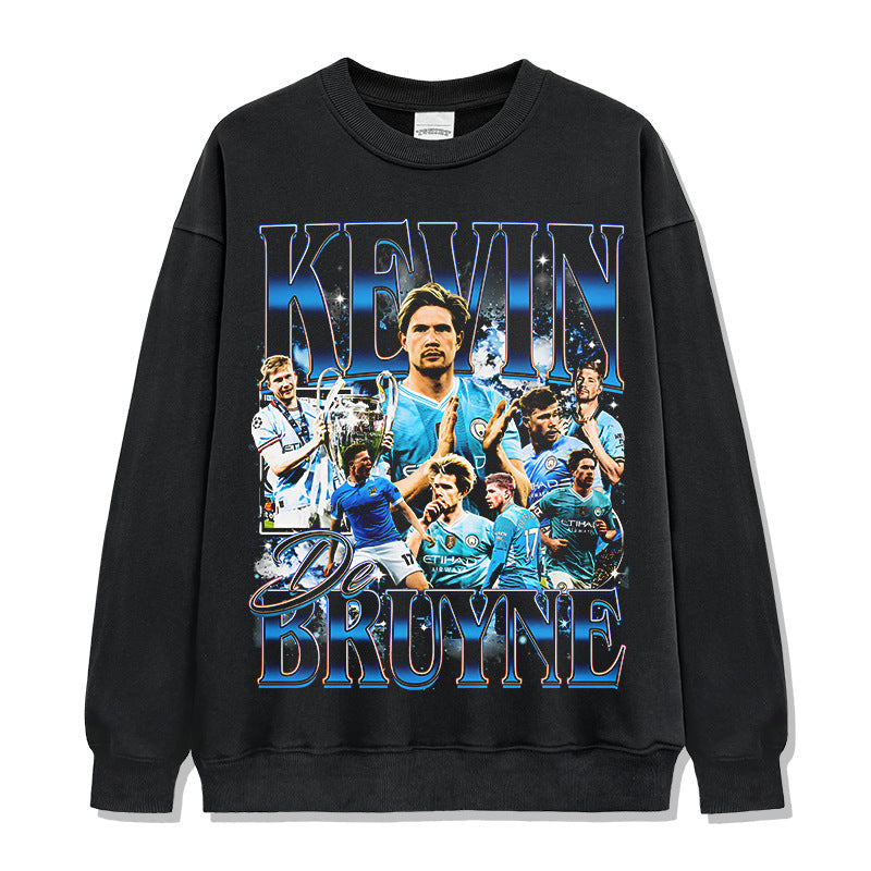 De Bruyne Washed Vintage Crewneck Sweatshirt