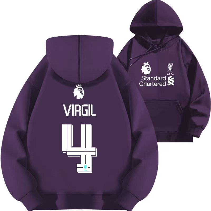 Liverpool No. 4 Van Dijk Hoodie